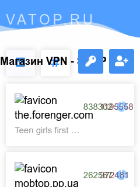 Скриншот сайта vatop.ru